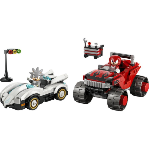 LEGO® Sonic™ Silver’ın Arabası vs Knuckles Canavar Kamyonu 77118