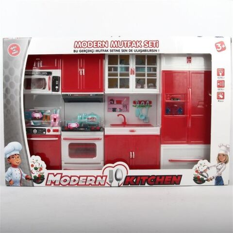 Mutfak Set Dörtlü Sesli Işıklı