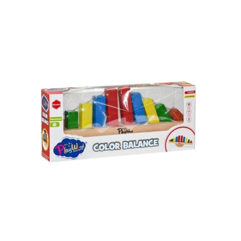 Ahşap Renkli Balans Oyunu (playwood)