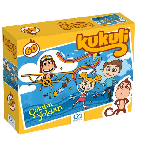 Ca Games Kukuli Puzzle 60 Parça