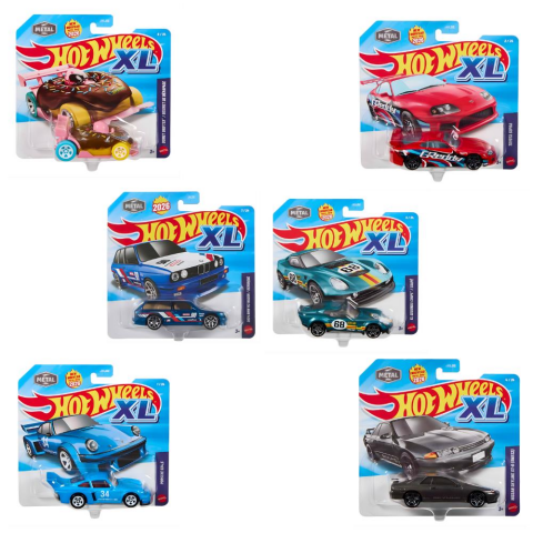 1:43 Hot Wheels XL Diecast Araba Tekli Paket JKL02