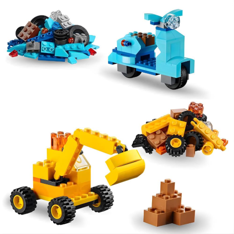 LEGO Classic Büyük Boy Yaratıcı Parçalar Yapım Kutusu 10698 - Yaratıcı Çocuklar için Oyuncak Yapım Seti (790 Parça)