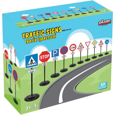 Pilsan Trafik İşaretleri Seti