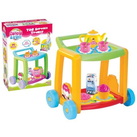 Candy & Ken Çay Servis Arabası 14 Prç