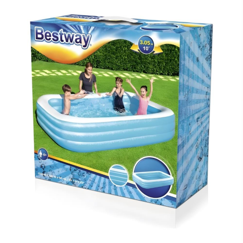 Bestway 305*183*56 Cm Dikdörtgen Havuz 54009