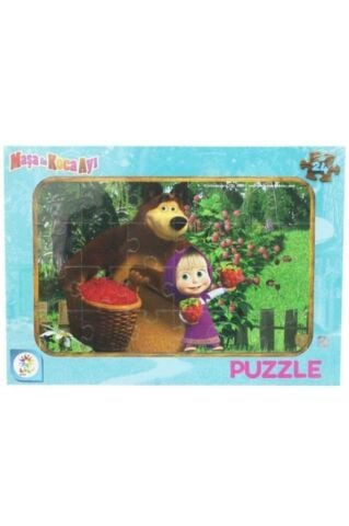 Maşa Koca Ayı 24 Parça Puzzle