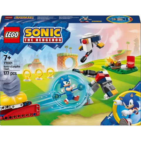 LEGO® Sonic the Hedgehog™: Sonic’in Kamp Ateşi Çarpışması 77001