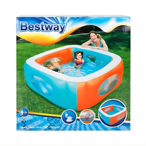 Bestway Pencereli Çocuk Havuzu 51132 168*168*56