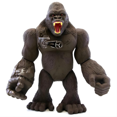Jurassic Clash Siber Goril 27 cm