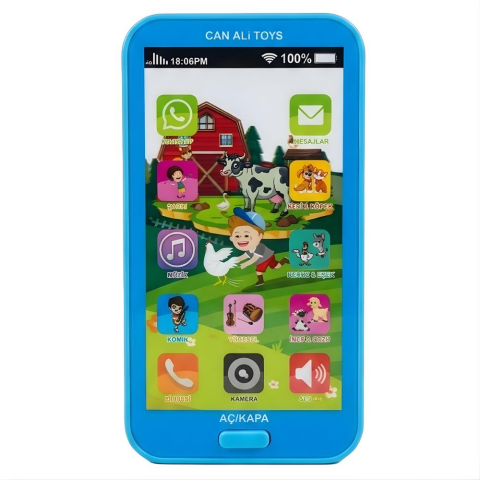 Standlı Pilli Türkçe Cep Telefon