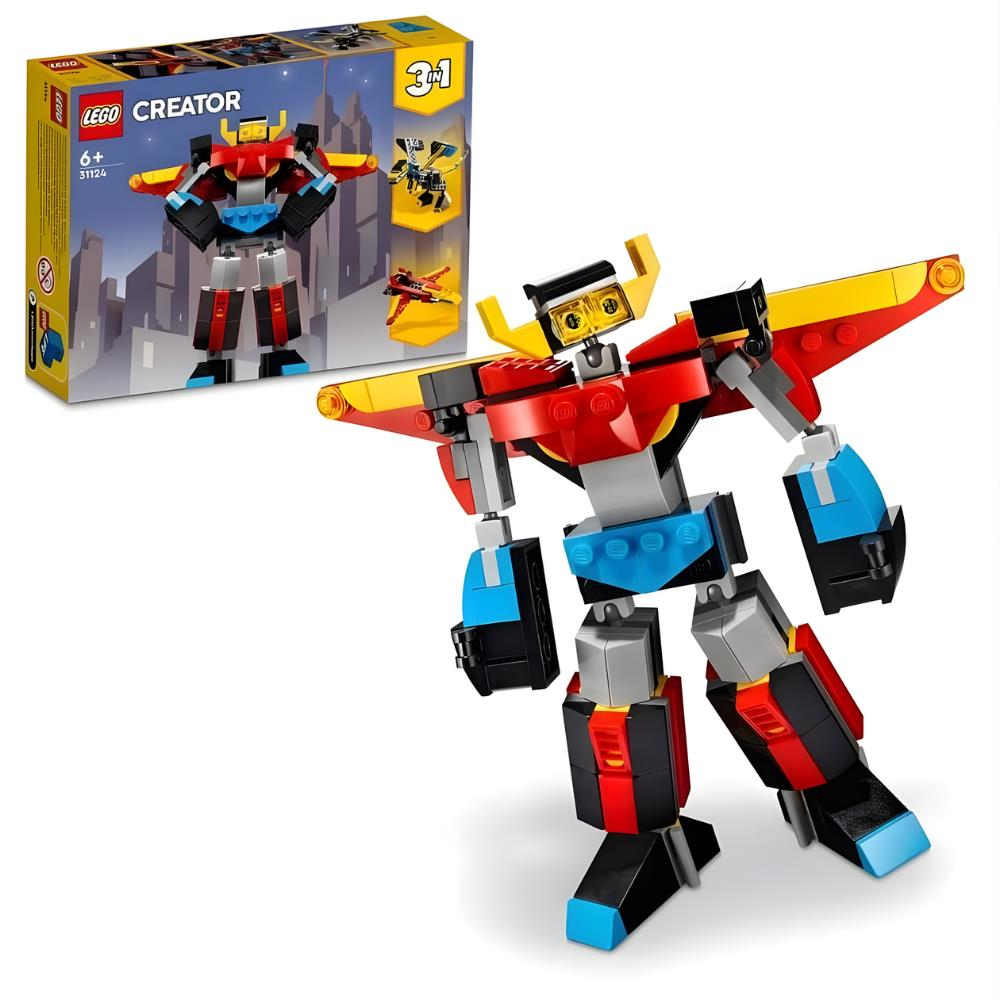 LEGO Creator 3'ü 1 Arada Süper Robot 31124