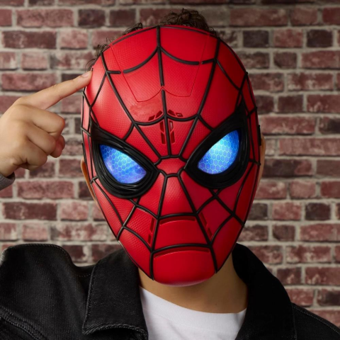 Hasbro Marvel Spider Man Wisecrackin Glow Işıklı ve Sesli Elektronik Maske G2448