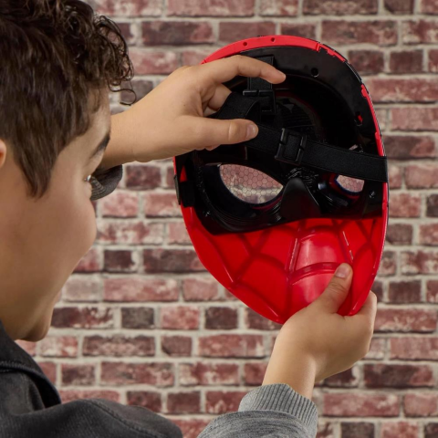 Hasbro Marvel Spider Man Wisecrackin Glow Işıklı ve Sesli Elektronik Maske G2448