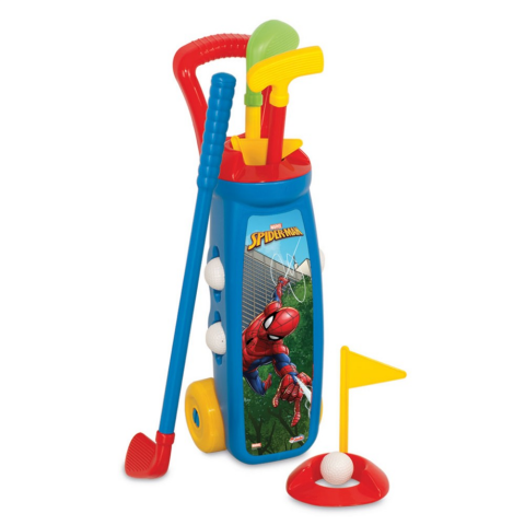 Spiderman Golf Arabası Seti
