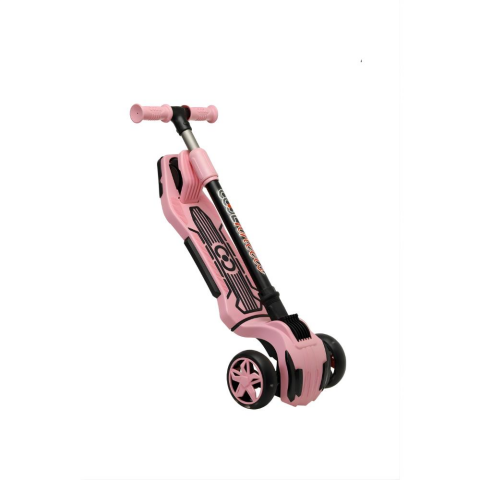 Cool Wheels Luna Elite 3 Tekerlekli Katlanabilir Led Işıklı Scooter Pembe FR59960