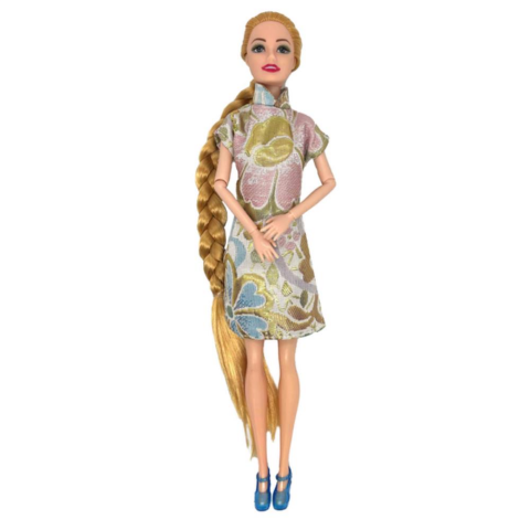 Dollyland Luvlie Otantik Elbiseli Bebek