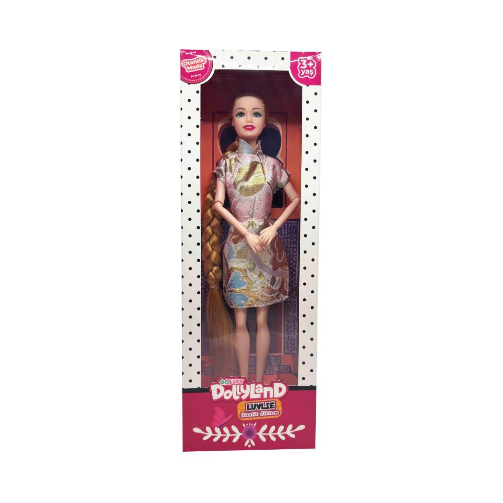 Dollyland Luvlie Otantik Elbiseli Bebek