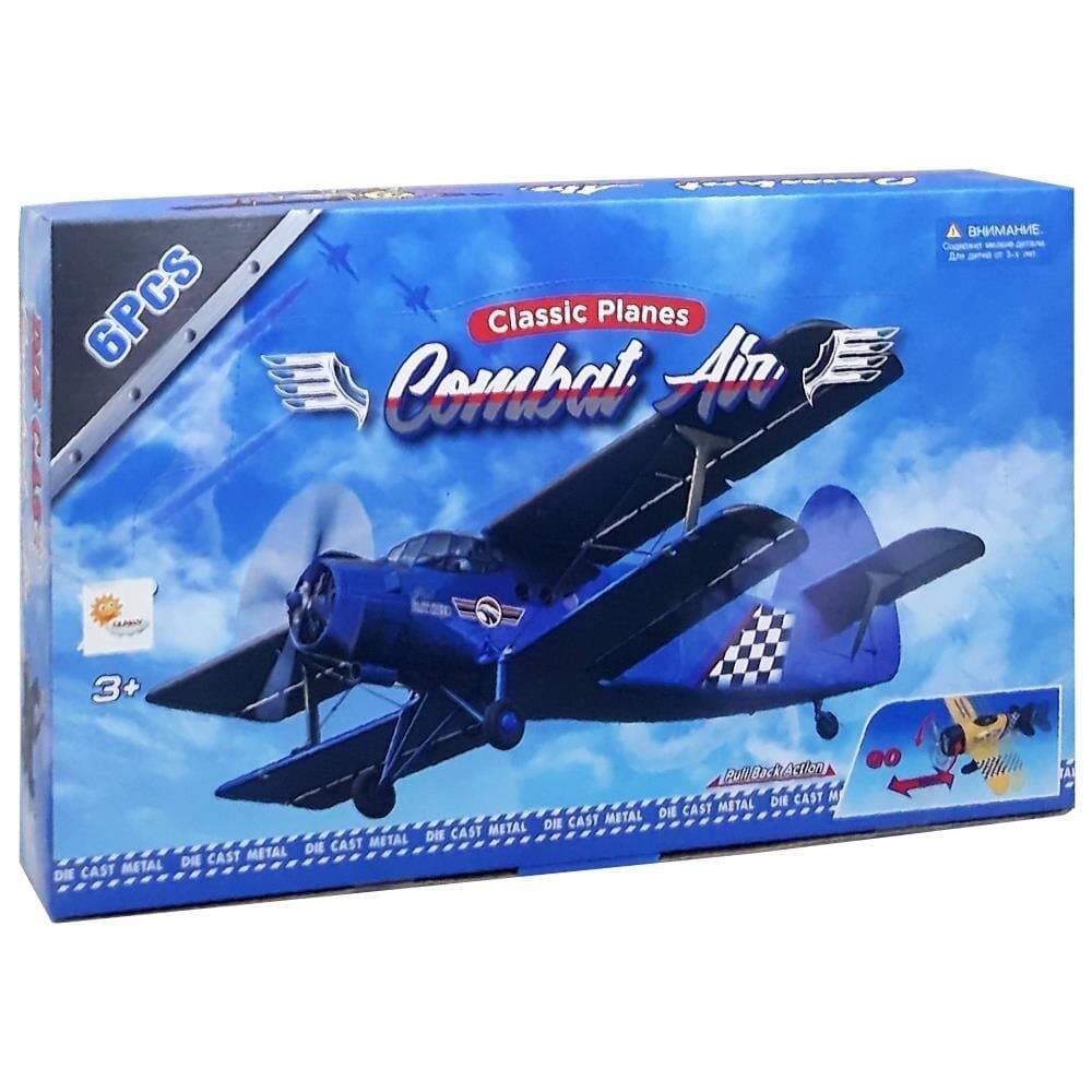 6 Parça Çek bırak Metal Klasik Uçak DMNXG879-102