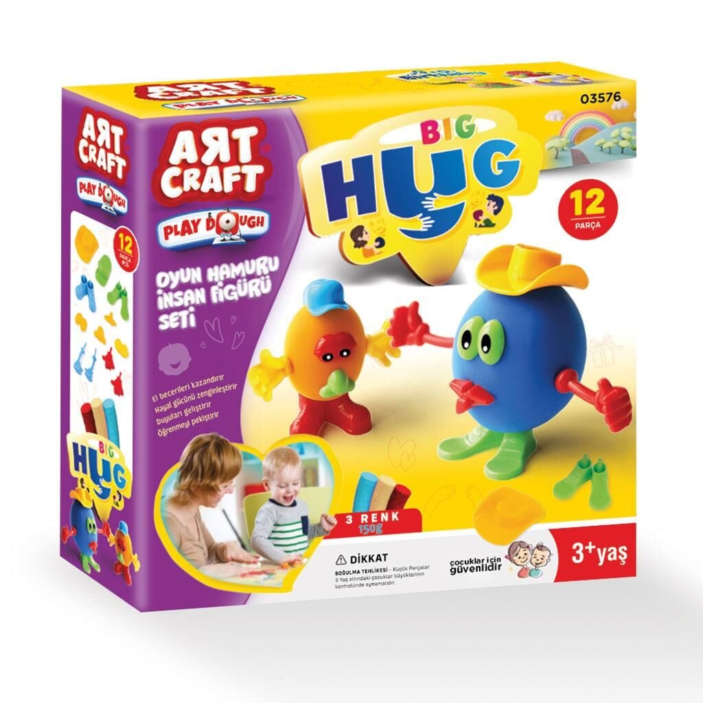İnsan Figür Seti Oyun Hamuru 150 Gr
