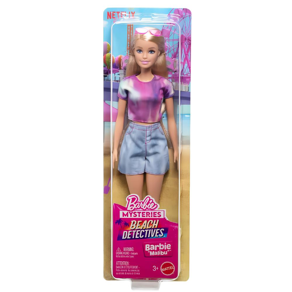 Barbie Mysteries: Beach Detectives Malibu Bebek JFV63