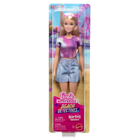 Barbie Mysteries: Beach Detectives Malibu Bebek JFV63