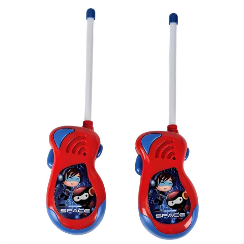 Walkie Talkie Süper Kahraman Temalı Telsiz Seti