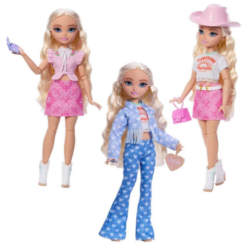 Barbie Dream Besties Festival Kombinleri Barbie Malibu Bebek ve Aksesuarları JGH87