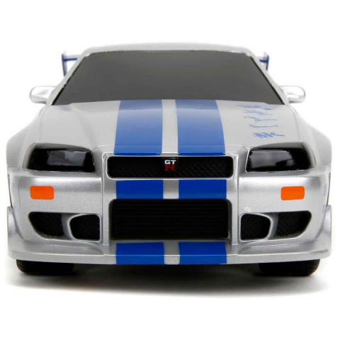 1:24 Fast & Furious Brian’s Nissan Skyline GT-R (R34) Uzaktan Kumandalı Araba