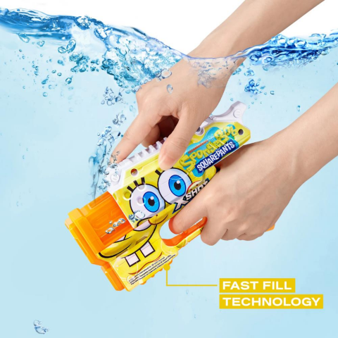 X-Shot Jr. SpongeBob SquarePants Fast Fill Skins Su Tabancası