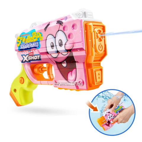 X-Shot Jr. SpongeBob SquarePants Fast Fill Skins Su Tabancası