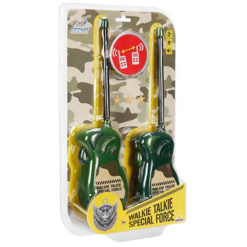 Walkie Talkie Asker Temalı Telsiz Seti