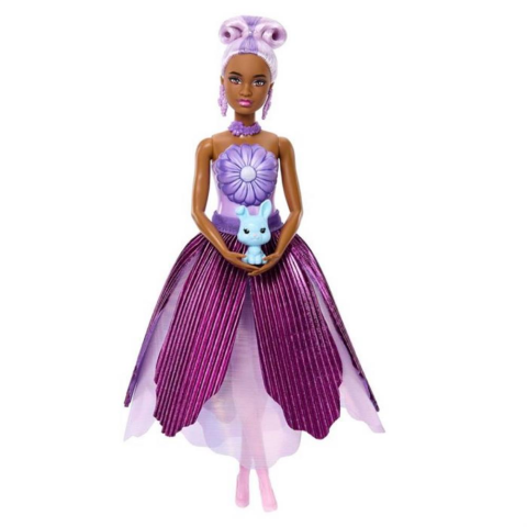 Barbie Petal Pop Mor Papatya JMF56-JMF57