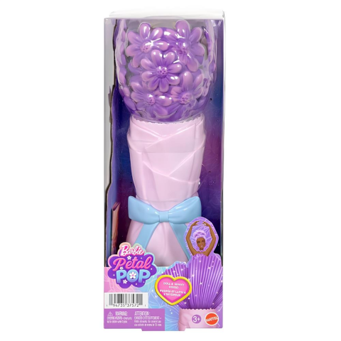 Barbie Petal Pop Mor Papatya JMF56-JMF57