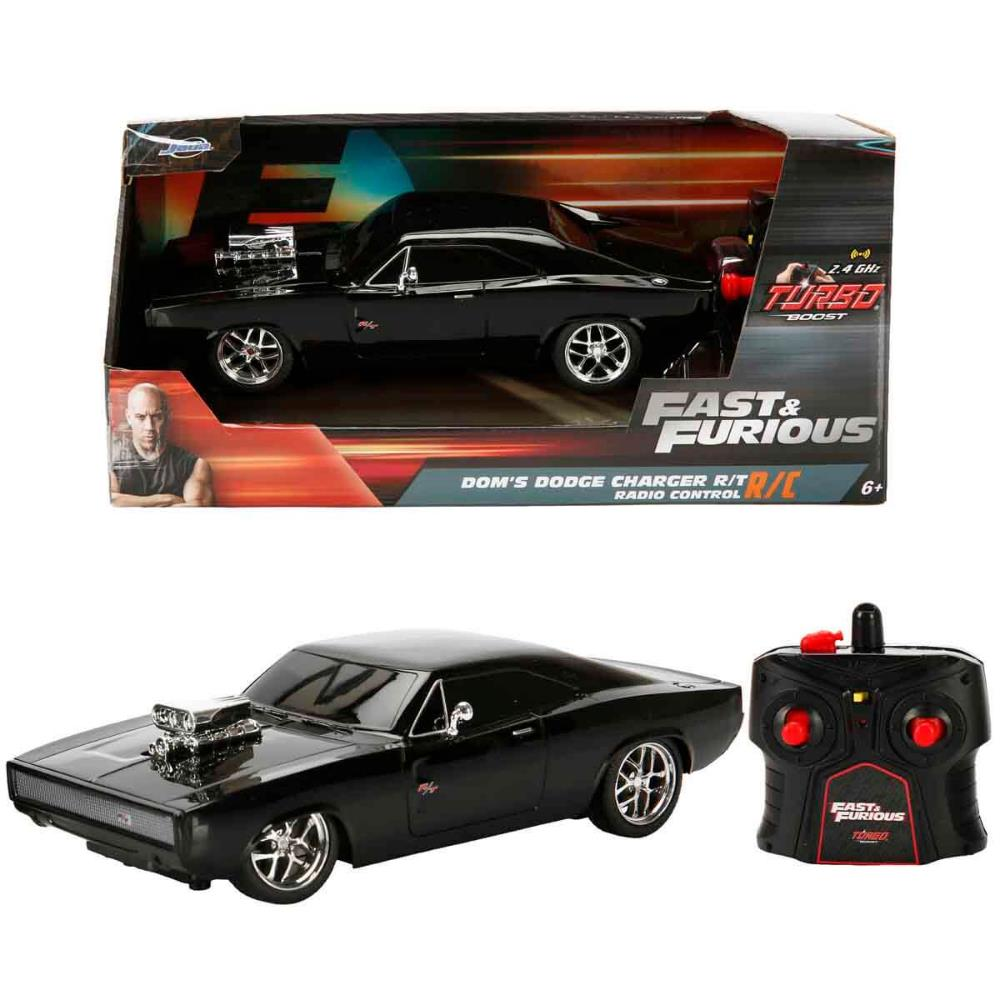 1:24 Fast & Furious Dom’s Dodge Charger R/T Uzaktan Kumandalı Araba
