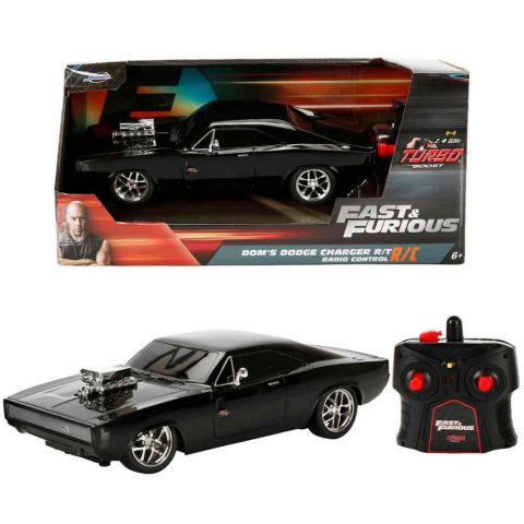 1:24 Fast & Furious Dom’s Dodge Charger R/T Uzaktan Kumandalı Araba