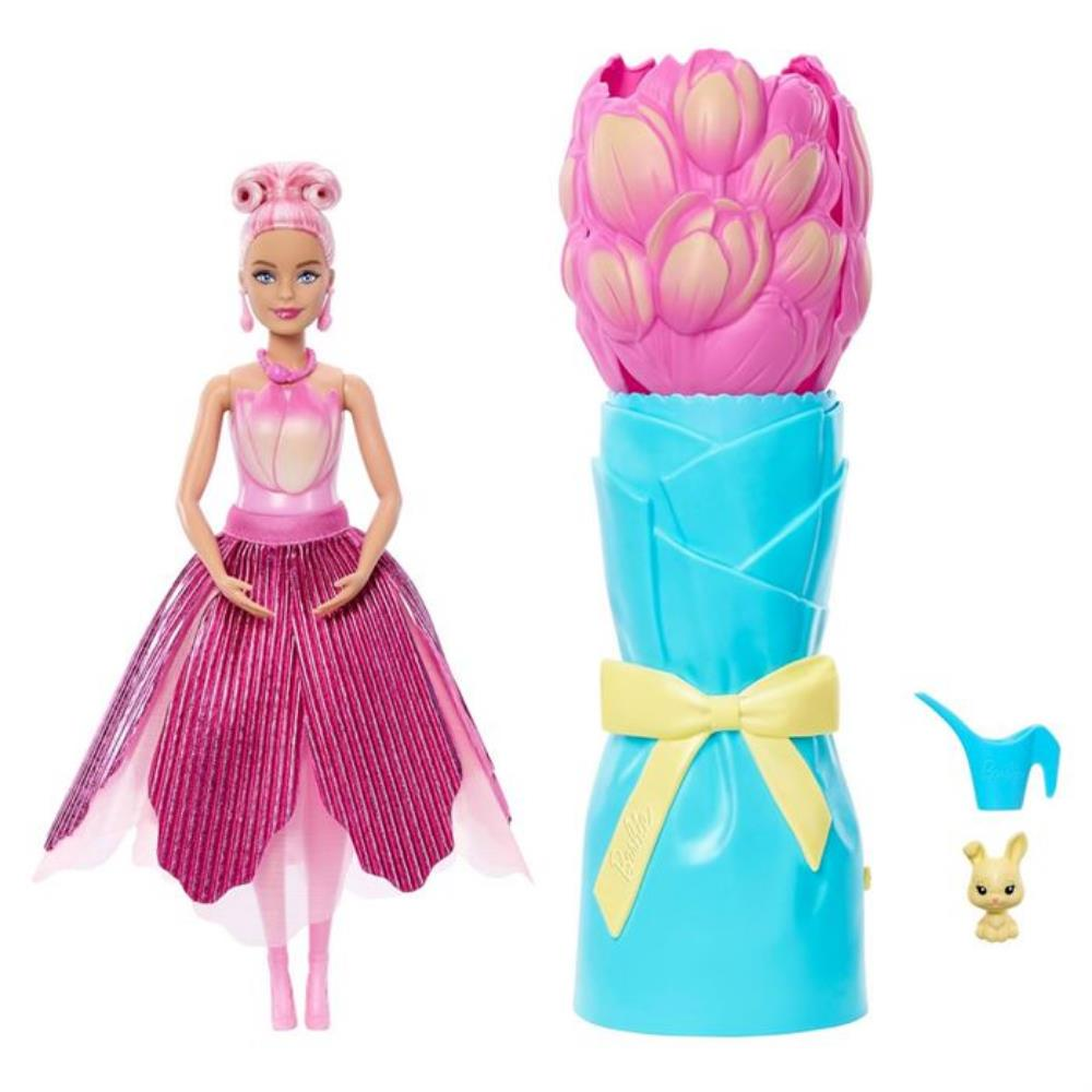 Barbie Petal Pop Pembe Lale JMF56-JMF57
