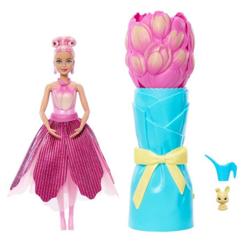 Barbie Petal Pop Pembe Lale JMF56-JMF57