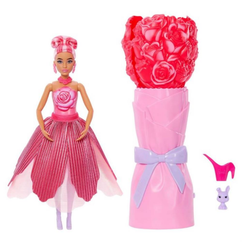 Barbie Petal Pop Kırmızı Gül JMF56-JMF59