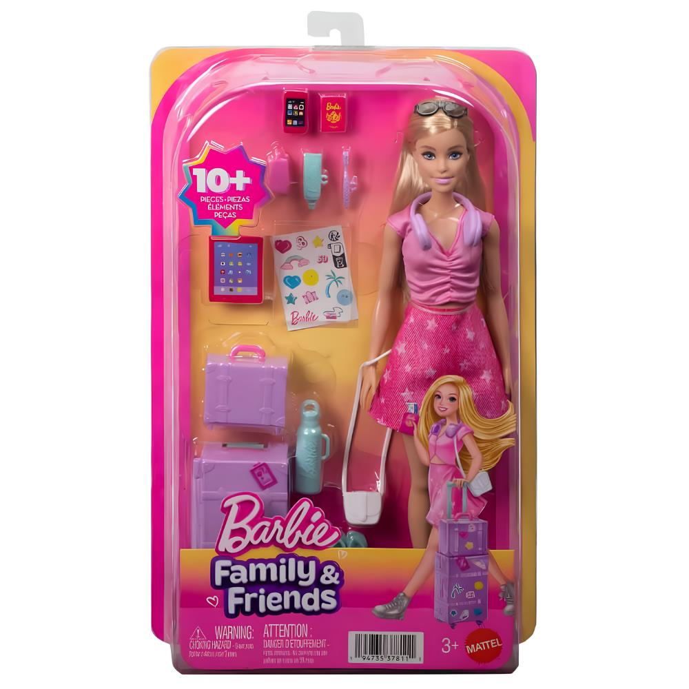 Barbie Malibu Bebek ve Aksesuarlar Jmj47