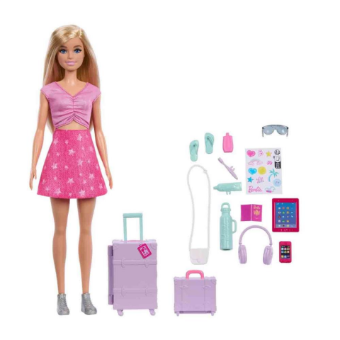 Barbie Malibu Bebek ve Aksesuarlar Jmj47