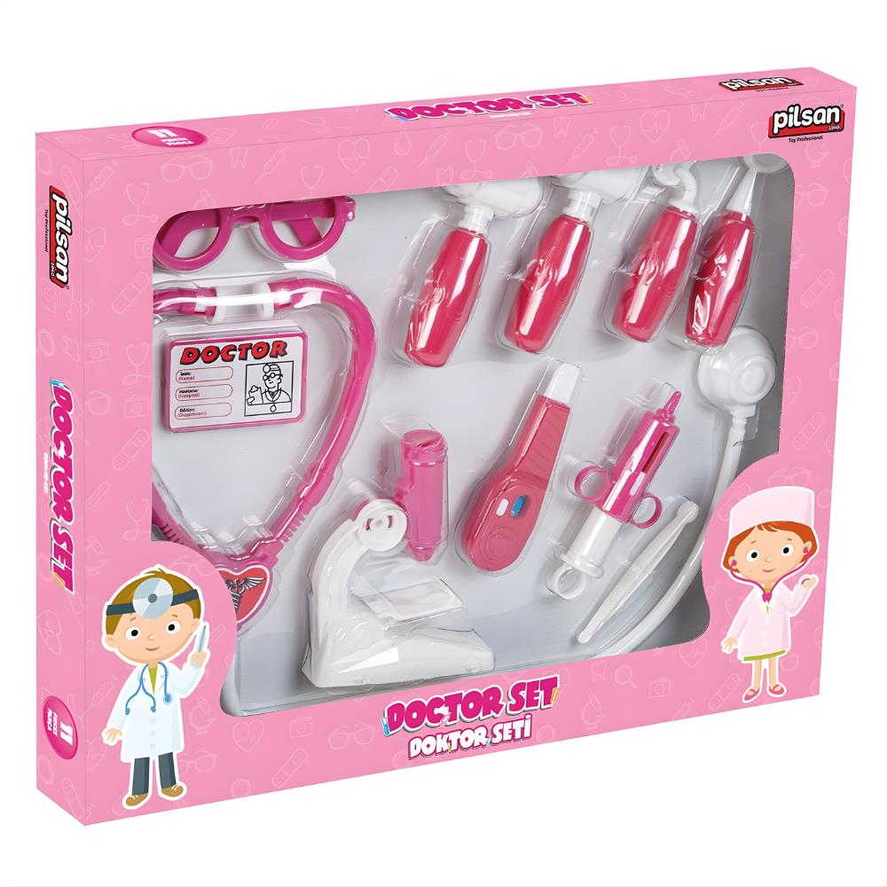 Doktor Seti (11 Parça) Pembe (03-232)