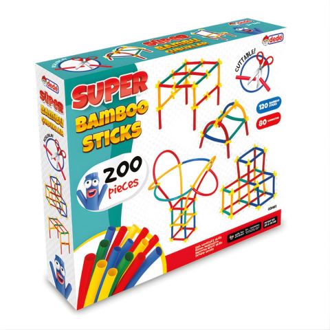 Süper Bambu Çubukları 200 Parça