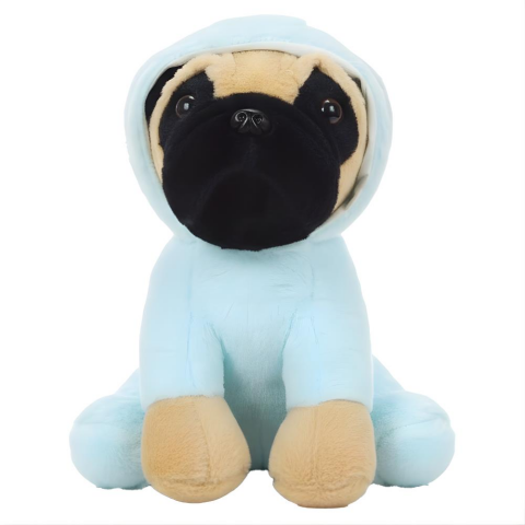 Peluş 35 Cm Kıyafetli Köpek