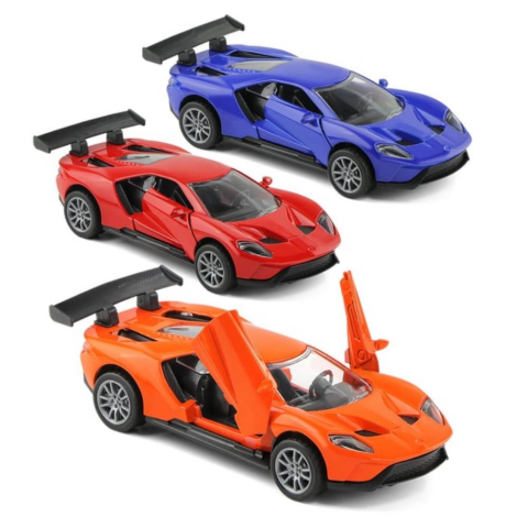 Toysan 1.32 Ölçek Kutulu Çek Bırak Metal Araba K175a31