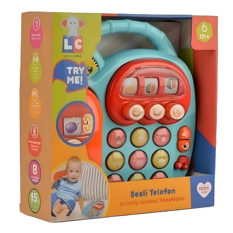 LC Melodili Eğitici ve Çok Fonksiyonlu Sesli Telefon