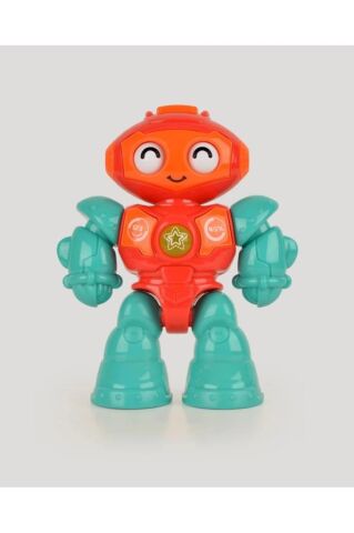 Işıklı Robot Taklit Sesli Çok Fonksiyonlu Mini Robot - LC-30976