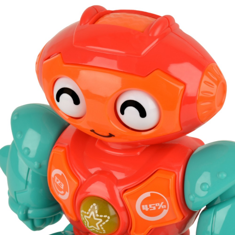LC Işıklı Robot Taklit Sesli Çok Fonksiyonlu Mini Robot - LC-30976