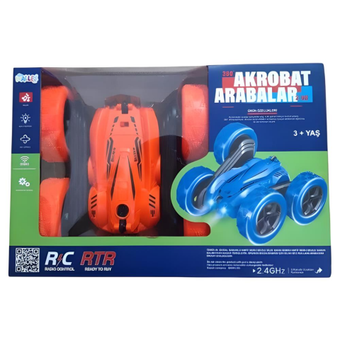 SH 16 Cm 4 Teker Çekişli 360 Dönebilen Uzaktan Kumandalı Araba