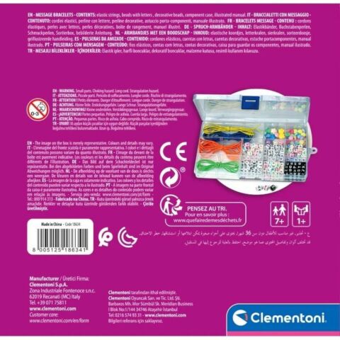Clementoni Crazy Chic Mesaj Bileklikler Seti