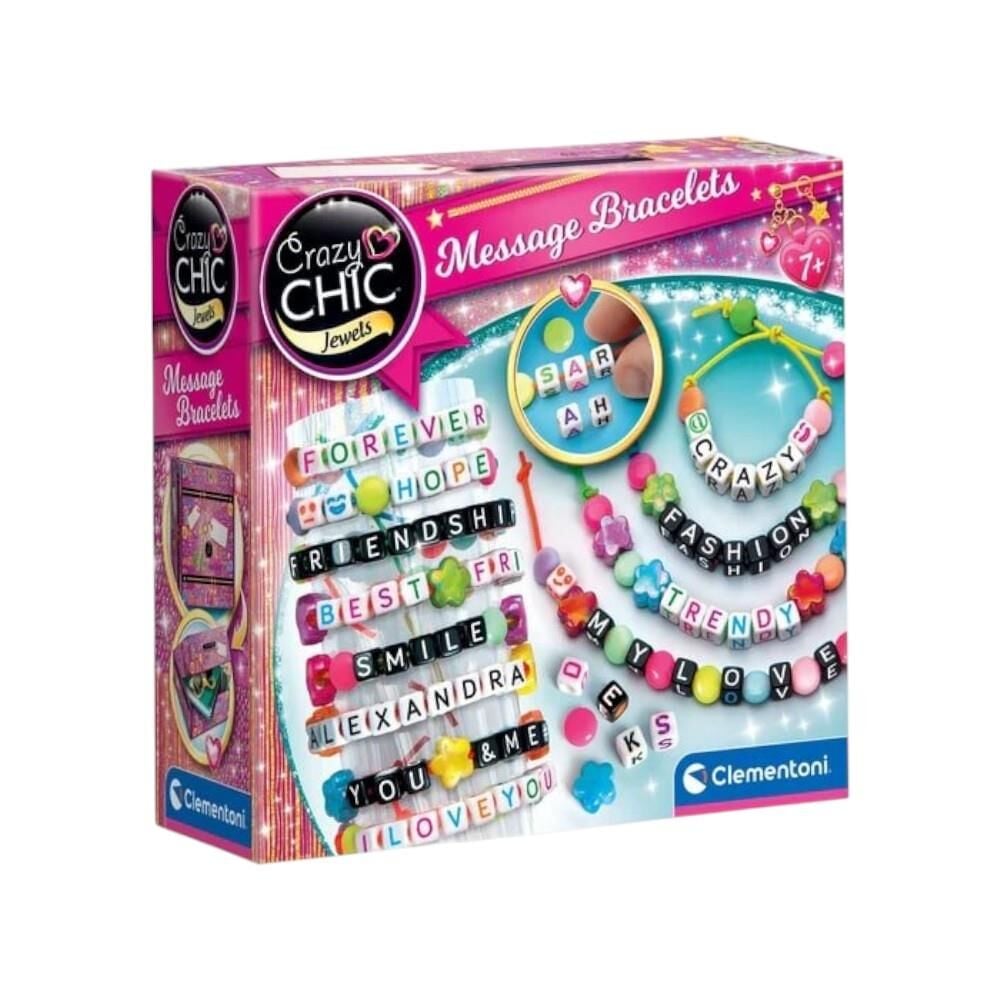 Clementoni Crazy Chic Mesaj Bileklikler Seti
